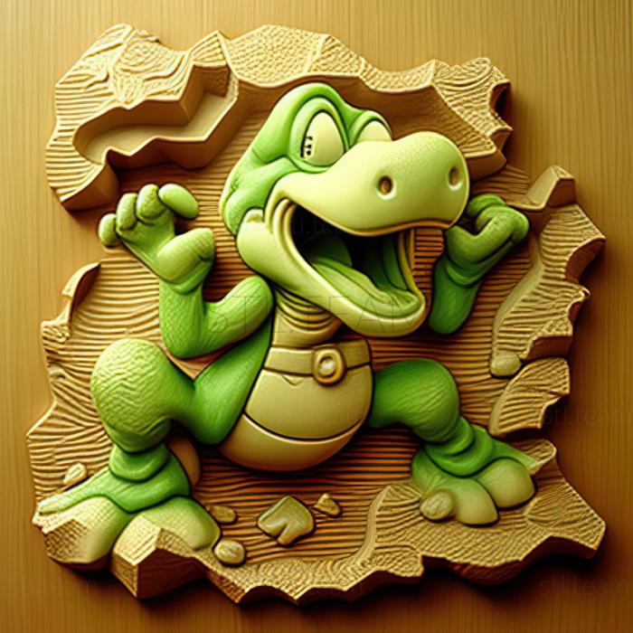 Characters st Yoshi from Super Mario World